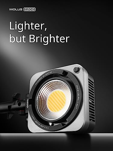 Image of ZHIYUN Molus G200 [Official] 200W COB Video Light, 300W Max Extreme Mode