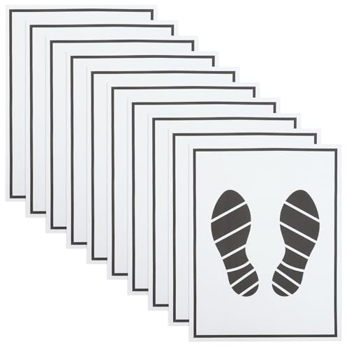 Tapis de sol en papier portable jetable OUNONA pour protection de sol automobile - 25 pièces