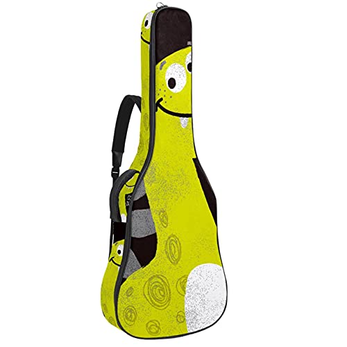 Housse guitare classique imperméable motif dinosaure pour cours et répétitions