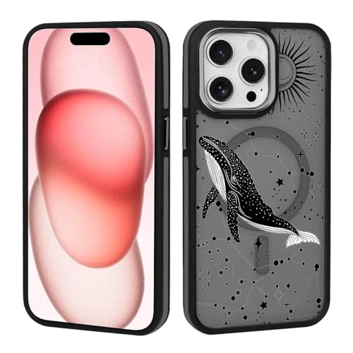 DAIZAG iPhone 13 Pro MaxpCP[XA}bgx[XGalaxy Whale SharkfUCAMagSafeΉ | ϏՌ~^[O[hیAXJo[dbP[X Y {[CY fB[X K[Y