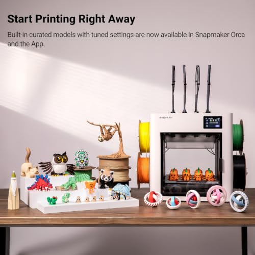 Image of Snapmaker U1 3D Printer,4-Toolhead with 5s Toolchanger,Multi-Color Printing