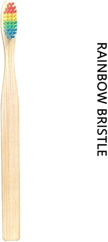 Miniatura 3 de COHEALI Cepillo de dientes para adultos, cepillo de dientes para adultos, cepillo de dientes sensible, cepillo de dientes de nailon, cepillos de