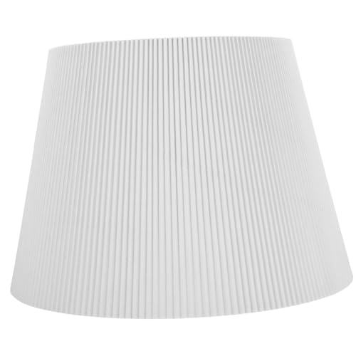 CTIRCHIU 布製ランプシェード 大型フロアランプ用 替えシェード デスクランプ対応 簡単取付 柔らかい光で目に優しい ホームホテルリビングに