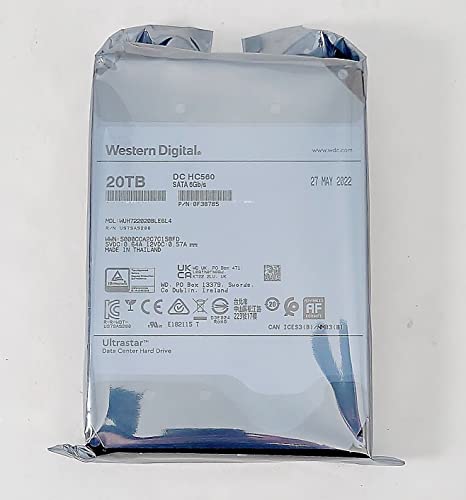 Western Digital Ultrastar DC HC560 disque dur 20 To 7200 trmin 512 Mo 3.5 SATA - vue 3
