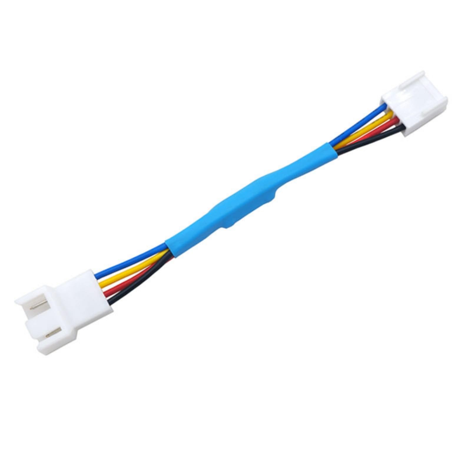 Tsophreniq Computer Mainboard 4Pin CPU Coolers Fan Deceleration Power Cable Temperature Control Speed Mainboard Connectors Cooling Accessory