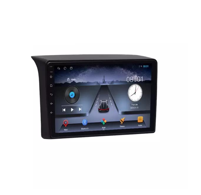 Modorwy 9 Inches Advanced Android System for Mahindra Old Thar 2010-2020 with 2GB / 32GB RAM & ROM Gorilla Glass/Full HD Display/WiFi/GPS/SWC and Rear Parking Camera Frame with Socket
