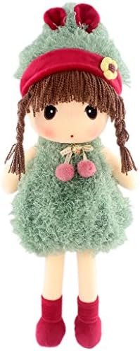 JIARU Soft Stuffed Toys Doll Plush (Green 17.7 Inches)