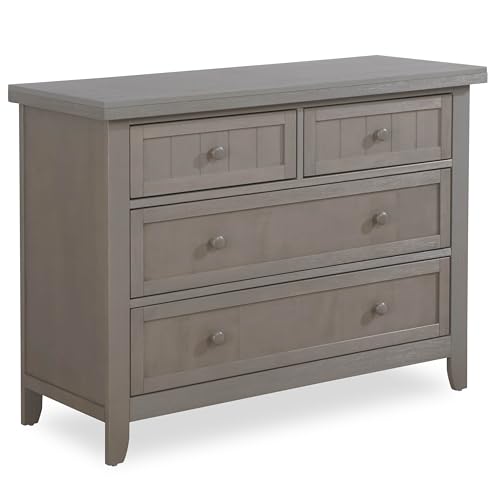 Dream On Me Wade Dresser in Oak Grey