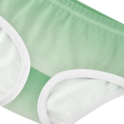 Joisal Clover Green Seashell Gradient Toddler Girls Underwear 2t Cotton Panties for Girl Artistic Kids Briefs Undies4