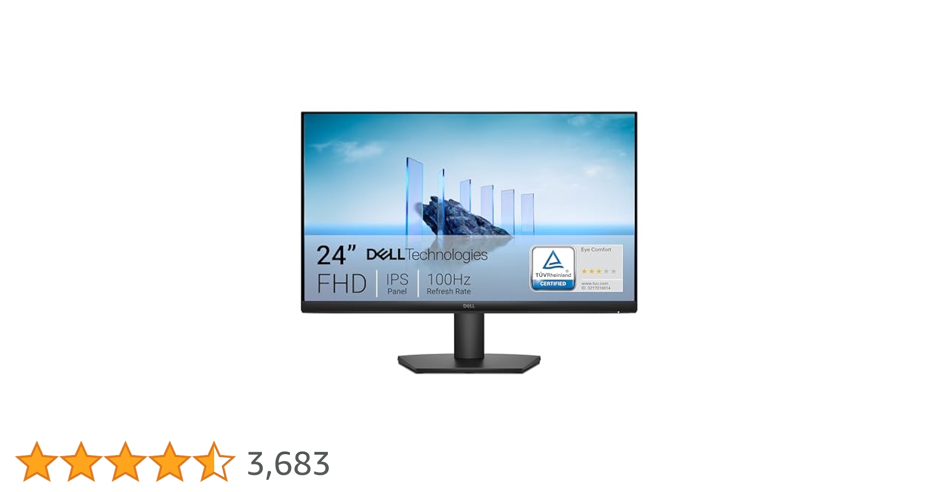 【新品未使用】DELL 24 モニター　SE2425HM 100Hz fhd Dell SE2425HM - Gold One Computer