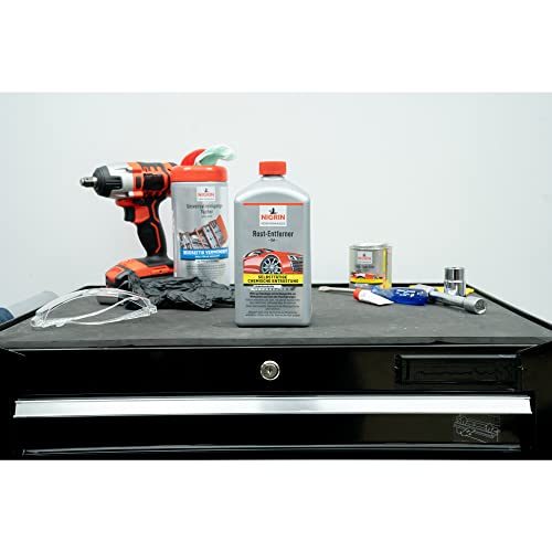 NIGRIN Rost-Entferner Gel, entfernt dicke Rostschichten, schont Metalloberflächen, 1 l