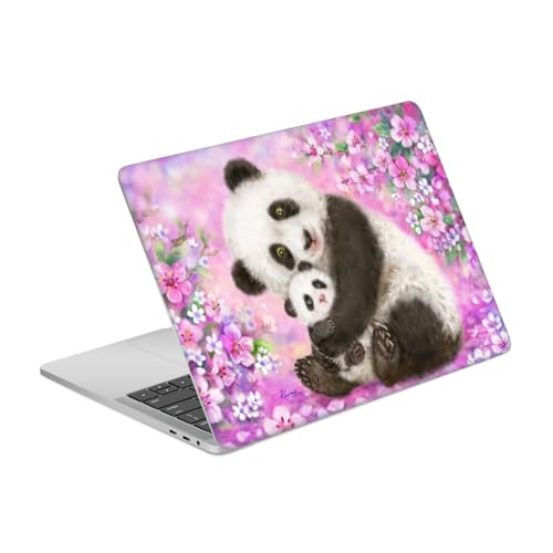 Vinyle autocollant MacBook Pro 13 A2338 Panda maman bébé art tendresse