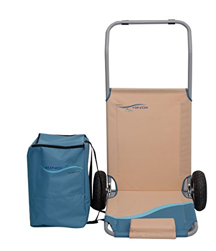 Meerweh Mare WEH Pieghevole Spiaggia Carrello con