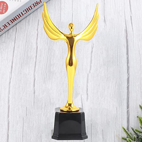 INOOMP Pacote com 3 estátuas troféu de troféu de troféu de troféu de troféu de prêmio de troféu de t