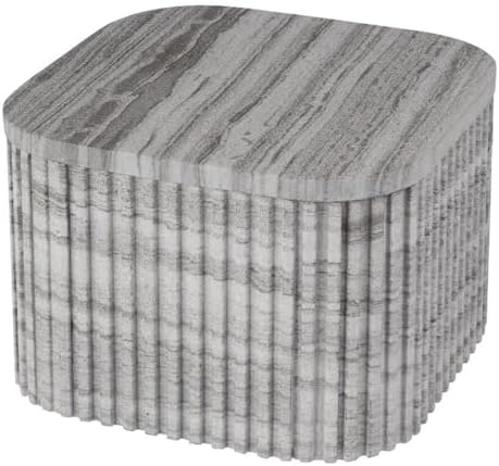 Butler Specialty Company Sylvester Rectangular Marble Side Table - Gray