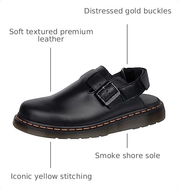 Image of Dr. Martens Men's Jorge Ii Suede Slingback Mules