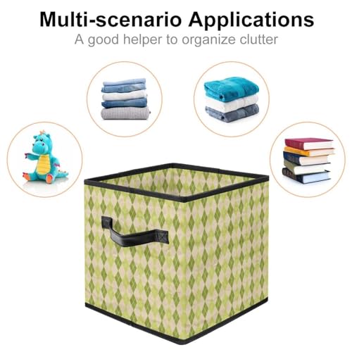 Boîte de rangement pliable design treillis diamant pour dressing chic