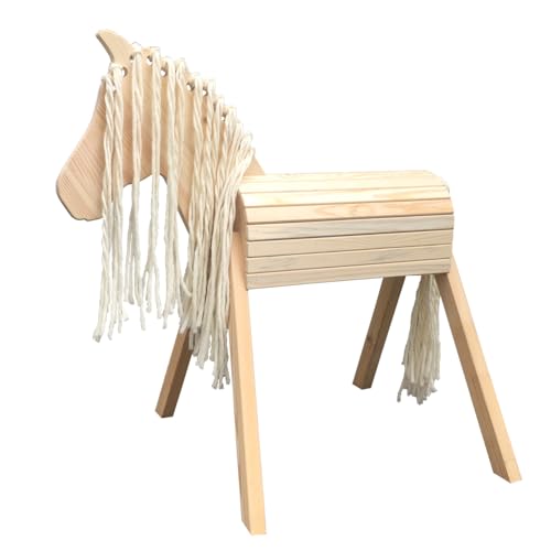 Helga Kreft Flocky Holzpferd, 50242