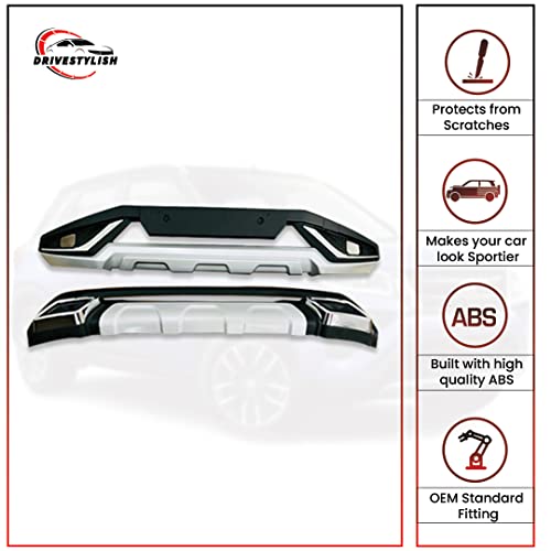 Image of DriveStylish Front & Rear Bumper Protector Guard for Nissan Magnite