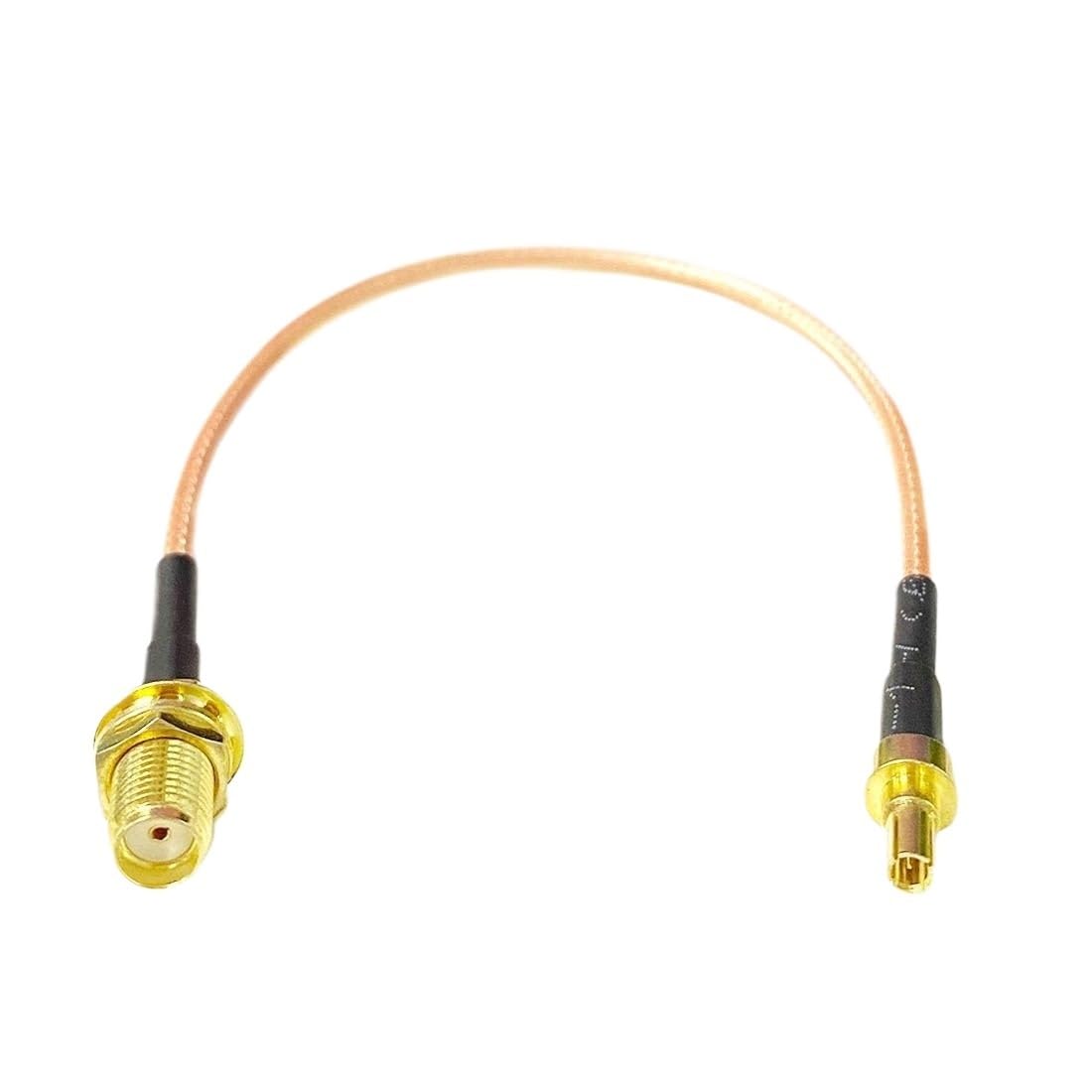 LIHUA żeński do NT*N/C BNC UHF MCX MMCX TS9 CRC9 kabel złączowy elastyczny prosty RG316(SMA-UHF, 200 cm)