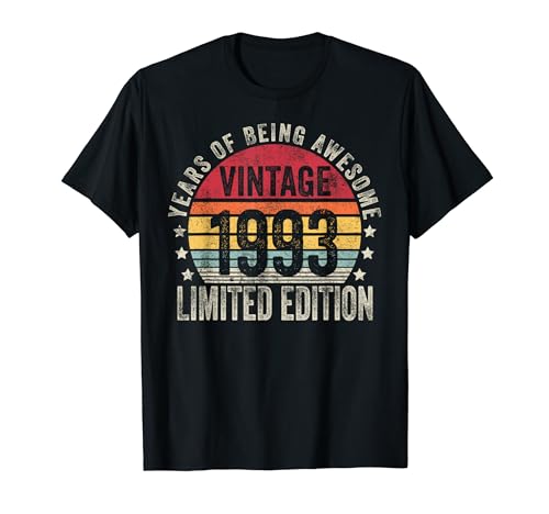 Vintage 1993 Limited Edition Legendary Awesome Epic 1993 Camiseta