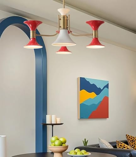 �V�����f���A, ���_���ŃV���v���ȃf�U�C�i�[�����t�B�X�V�����f���A�Ɩ� LED E27 �A�C�A���A�[�g�����݂艺�������v ���r���O/�_�C�j���O���[�� �Q�� �z�[�� �J�t�F(Tricolor dimming,7Heads)