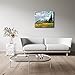 Wieco Art Wheat Field with Cypresses by Van Gogh Classic Oil Paintings Reproduction Modern Landscape Canvas Prints Artwork on Canvas Wall Art for Living Room Home Office Decorations