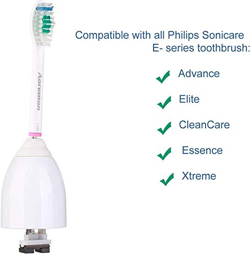 Aoremon Replacement Toothbrush Heads Compatible with Phillips Sonicare E-Series HX5610, 4 Pack