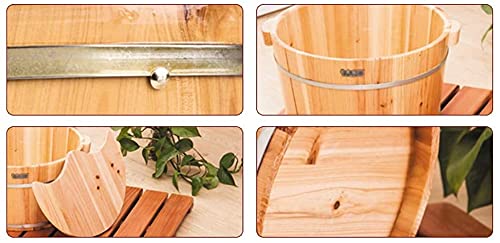 Spa de pies de madera para pedicura miniatura 3