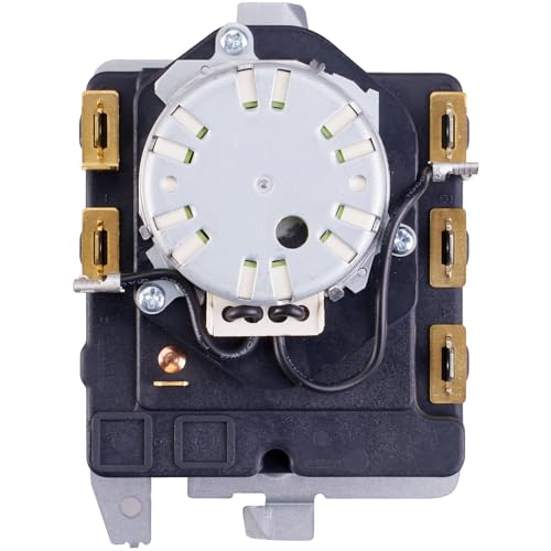 WE04X25280 TMD1EM35 234D2377P005 Dryer Timer Compatible with GE Hotpoint GTD33EASK0WW GTX22EASK0WW GTX33EASK0WW HTX21EASK0WW Replaces AP6032628 PS11763067 EAP11763067 OEM Upgraded 1 Year Warranty