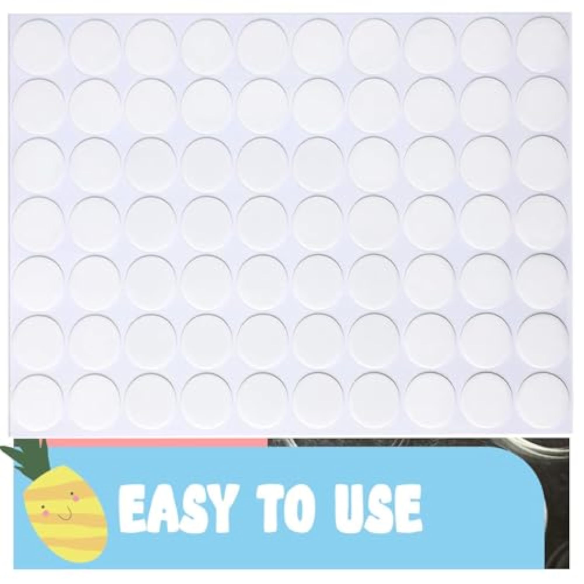 Double-Sided Removable Sticky Dots for Wall Decoration