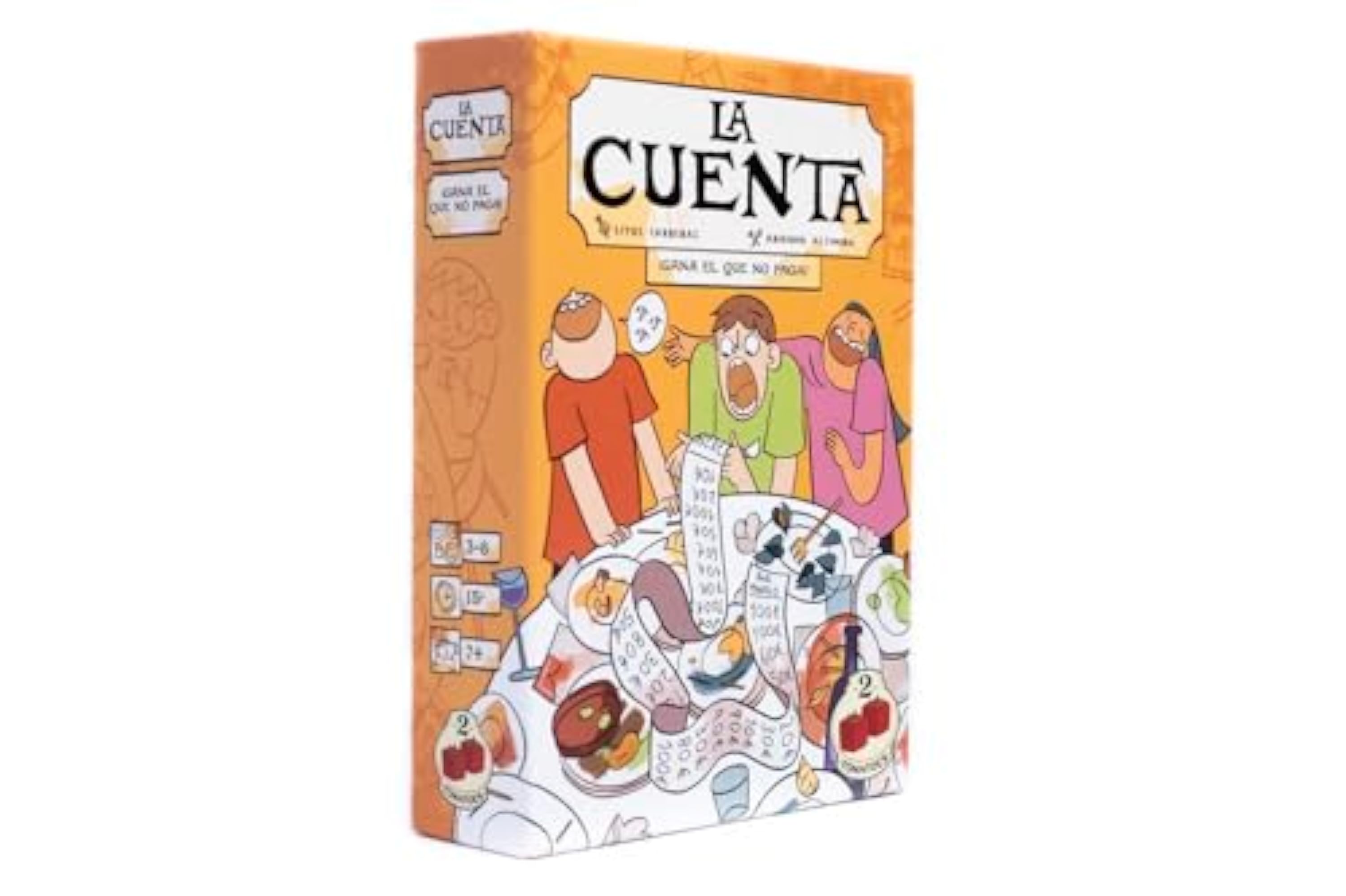 2Tomatoes Games | La Cuenta | Juego de Cartas de Tapas y Risas | Partidas Rápidas 10-20 min | ¿Quién se quedará sin dinero? | 3-8 Jugadores | Multilingüe