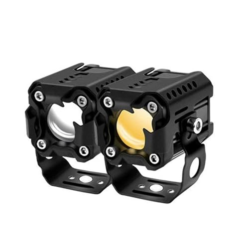 Luces auxiliares moto para evitar falta de visibilidad con faro LED potente
