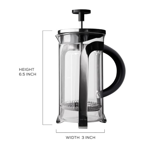 aerolatte French Press Coffee Maker, Brews 3 Servings, 12 Ounce - Additional View