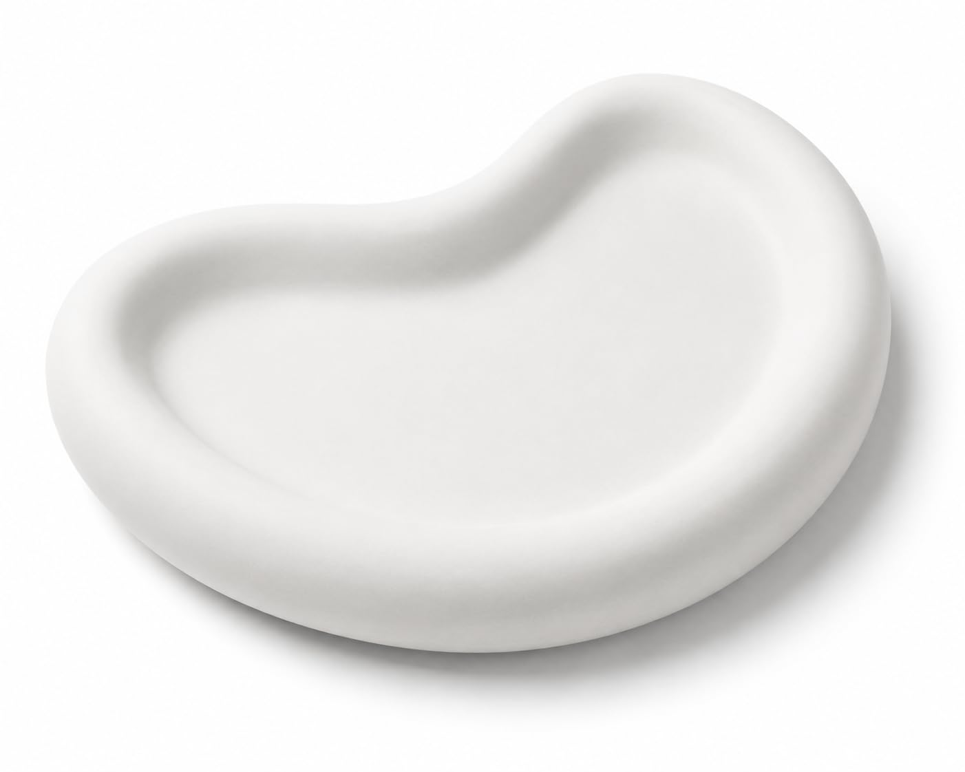 FARAMIR STORE Handcrafted Cloud Shape Stone Vanity Tray Bathroom Jewellery