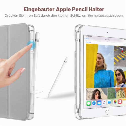 Fintie Hülle für iPad mini 5. Generation 2019 (7,9 Zoll), Silber – Ansicht 4