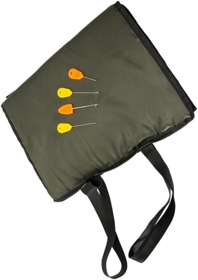 Zhanhai Fishing Landing Mat,Portable Foldable Carp Fishing Unhooking Mat Landing Pad,With Baiting Needles Set Fish Protection Cushion Storage Bag Shoulder Strap ﻿