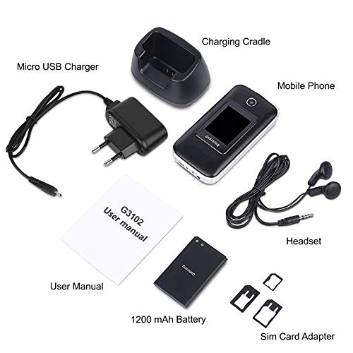 Telefono-Movil-para-Mayores-Teclas-Grandes-con-Tapa-Pantalla-de-28-18-Pulgadas-Tecla-de-Emergencia-Boton-SOS-Camara-Facil-de-Usar-para-Ancianos-Ukuu-gsm-Telefono-Movil-Negro
