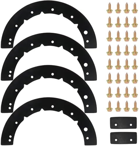 NICHEFLAG 753-0613 Paddles Replaces MTD 753-0613, 753 0613, 7530613, 731-0781a, 731-0780a, 931-0781a, 931-0780a for White Outdoor SB45, SB55, SB140, SB300, SB350, SB400 Snow Throwers