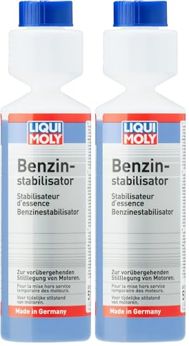 Liqui Moly Benzinstabilisator | 250 ml | Benzinadditiv | Art.-Nr.: 5107, farblos (Packung mit 2)