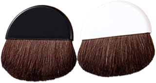 HEALLILY 2Pcs Makeup Brush Professional Brush Portable Foundation Brush Blush Brush Foundation Beauty Tools for Female