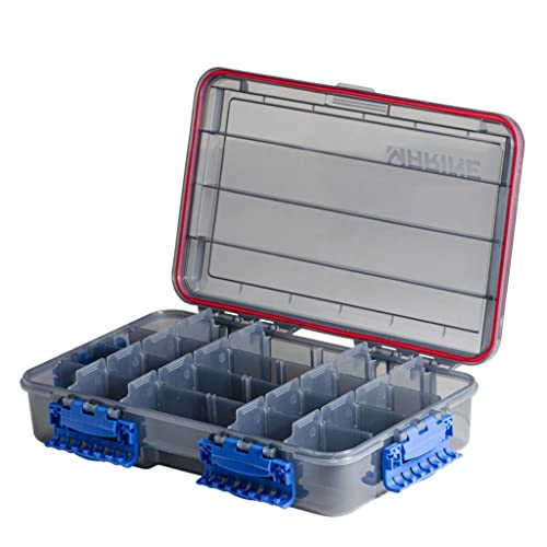 Caixa de Pesca Estanque Trackle Box Marine Estojo de Pesca Resistente a Água MWR358 (355x220x80mm)