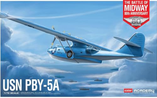 Academy 1/72 US Navy Air Corps PBY-5A Operation Catalina Midway Plastic Model 12573