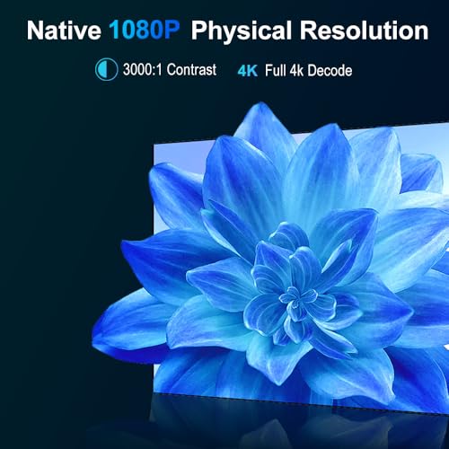 Image of 【4K HDR10, Highest Brightness 36000 Lumen, HDMI ARC】 TOPTRO Legend Pro Max Projector 4K Ultra HD, 3200 ANSI, Fully Sealed, AI Fully Automatic, YouTube Hotstar Prime Net - Flix 4G128G TOPTRO Projector