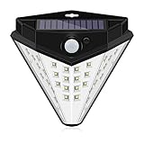 LEDGOO センサーライト 屋外 ソーラーライト 32LED 防犯 人感 防水 屋外照明 防犯ライト 庭 玄関 駐車場 通路 ガーデンライト 大活躍