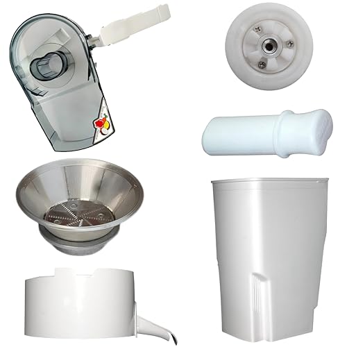 Pestle-X 6PS Juicer Attachment Set | Includes Juicer Cover, Jali