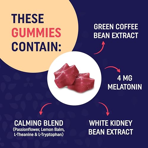 Mav Nutrition NTFBG-MAV-US Night Time Fat Burner Gummies With Zero Sugar For Sleep & Weight Loss Support | Hunger Suppressant & Metabolism Booster, Shred Belly Fat While You Sleep | Diet Supplement thumb #3