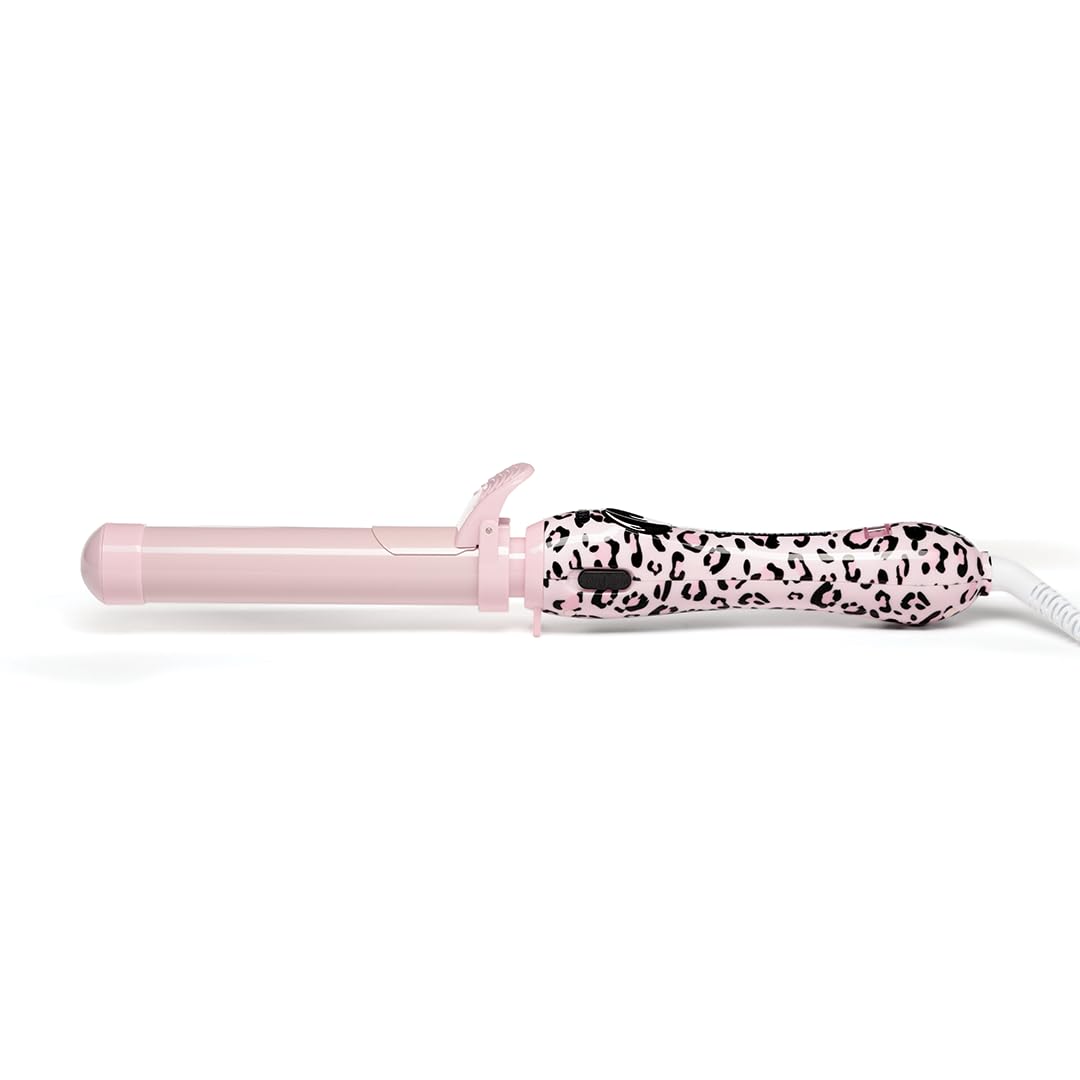 The Beachwaver Co. S1.25 Rotating Curling Iron - Pink Catwalk | Automatic 1 1/4-Inch Ceramic Curling Iron - Larger Barrel Size for Medium-to-Long Hair! | Auto-Shut Off, Home Button, Travel-Friendly - Image 2