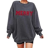 TAILLE CONFORTABLE: Conçu pour une coupe ample et décontractée, ce pull de Noël femme permet une liberté de mouvement totale pour participer aux activités festives. Cette coupe est idéale pour un look détendu lors des réunions de famille.