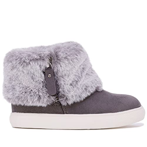 LONDON FOG Girls Toddler Bell Yard Fashion Boot Fur Lined Warm Winter Boots2